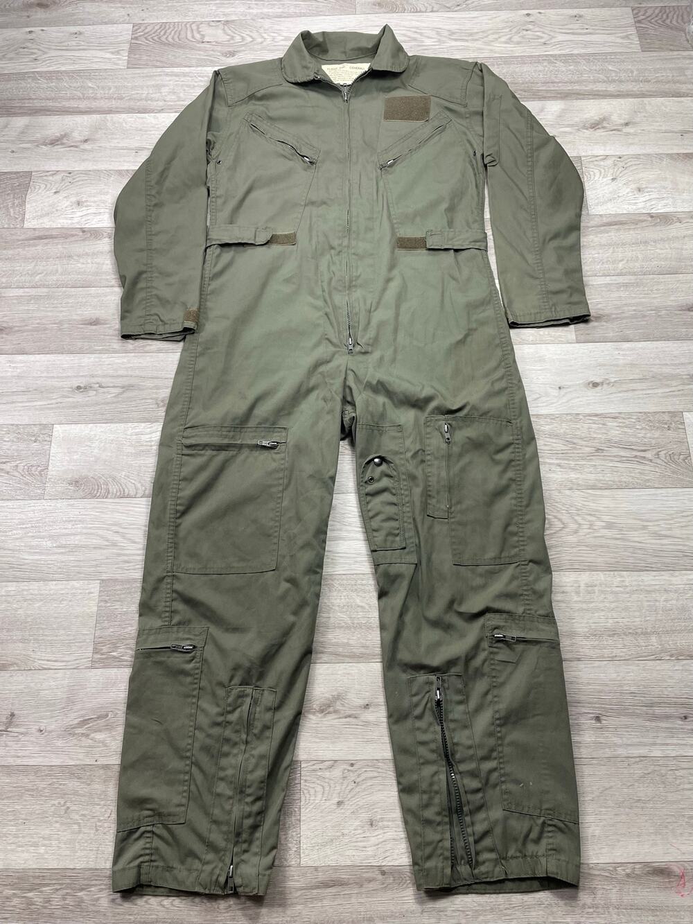 🔥Military Flight Suit Coverall Jumpsuit Army Air Force Marines Flyer Mens S